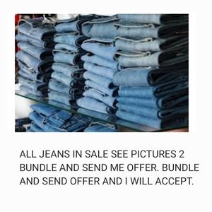 JEAN SALE SEE 2ND PICTURE FOR PRICING